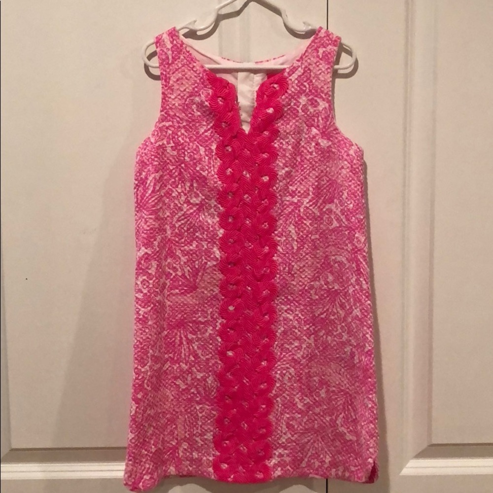 Lilly Pulitzer for Target pink shirt dress- 6-6x